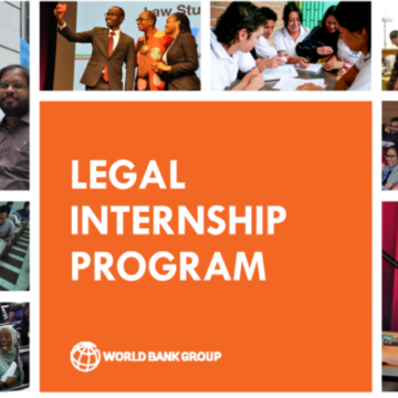 Internship Programme at the World Bank