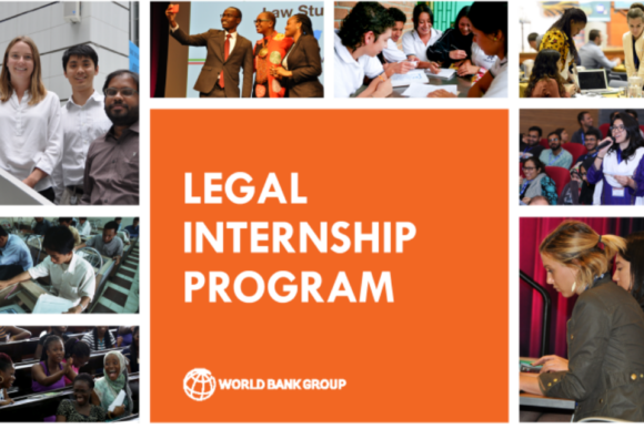 Internship Programme at the World Bank