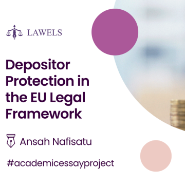 Depositor protection in the European Union legal framework