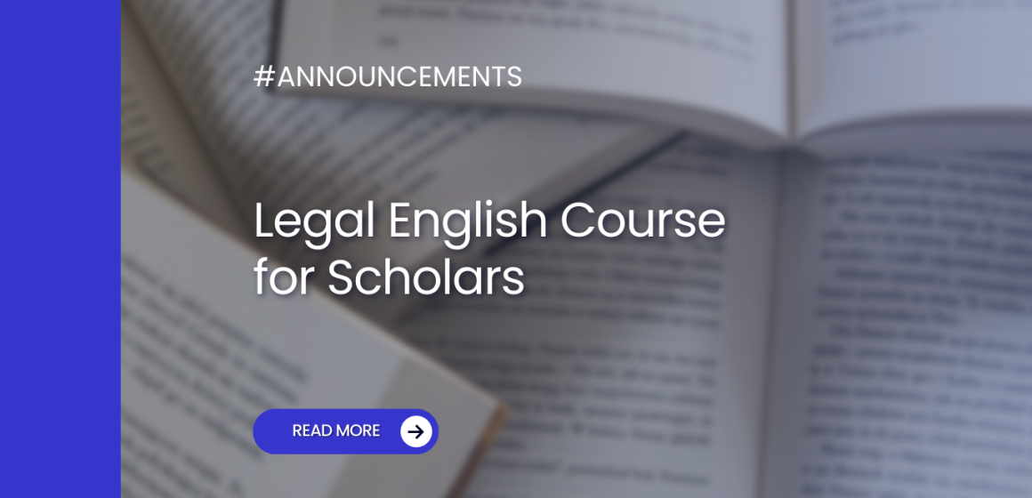 Legal English Course for Scholars