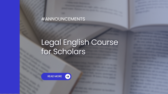 Legal English Course for Scholars