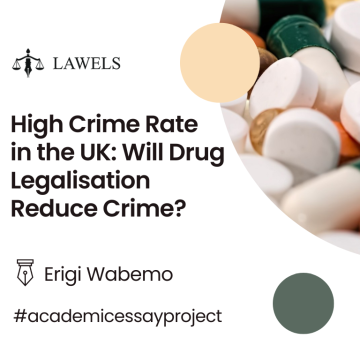 High Rate of Drug-Related Crimes in the United Kingdom: Will Drug Legalisation Reduce Crime?