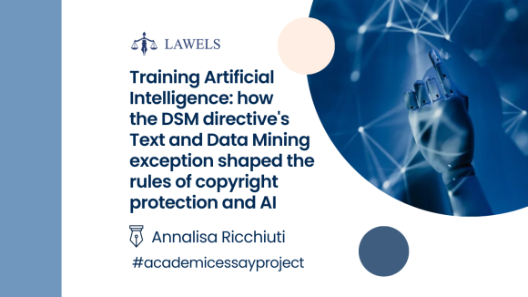Training artificial intelligence: how the DSM directive’s Text and Data Mining exception shaped the rules of AI Training and possible future outcomes